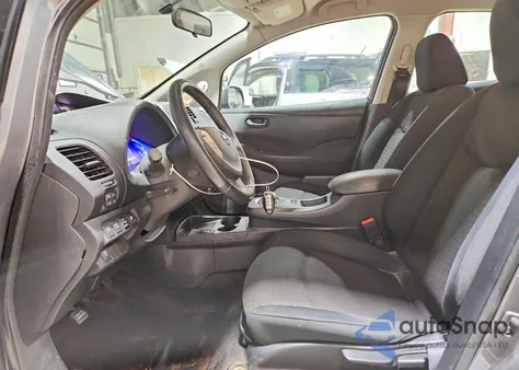 2015 Nissan Leaf S z USA, uszkodzony, nr VIN 1N4AZ0CP2FC333591